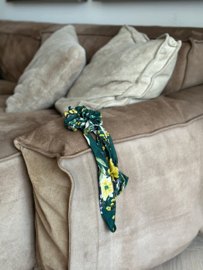 Green Garden Scrunchie - Obrázek 2