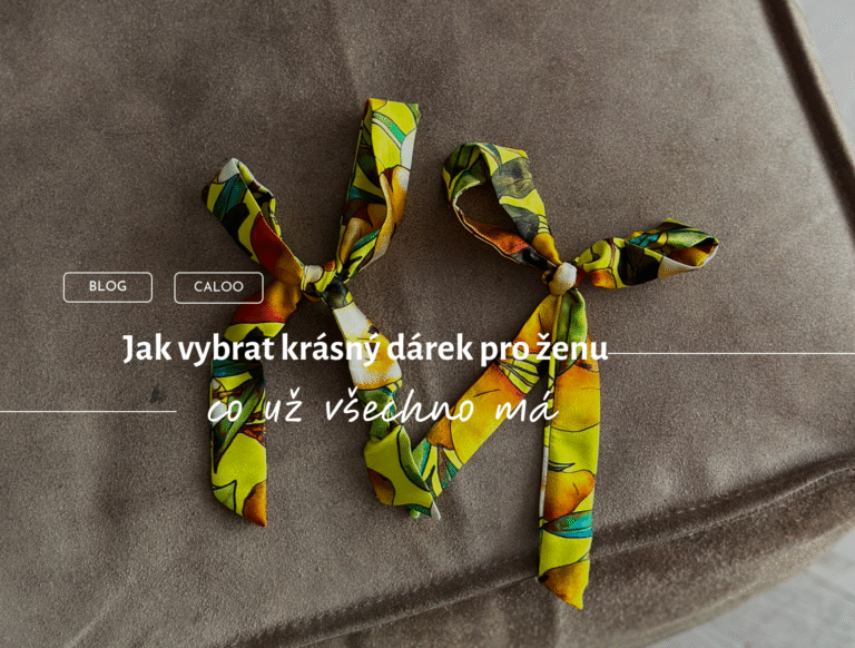 Jak vybrat krásný dárek pro ženu, co už všechno má (a stejně ji překvapit)